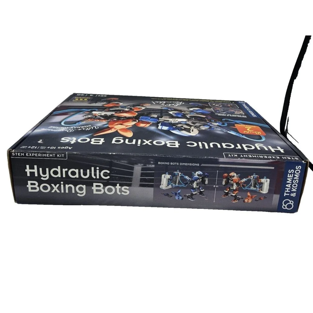 Thames & Kosmos Hydraulic Boxing Bots Educational STEM Kit New Sealed